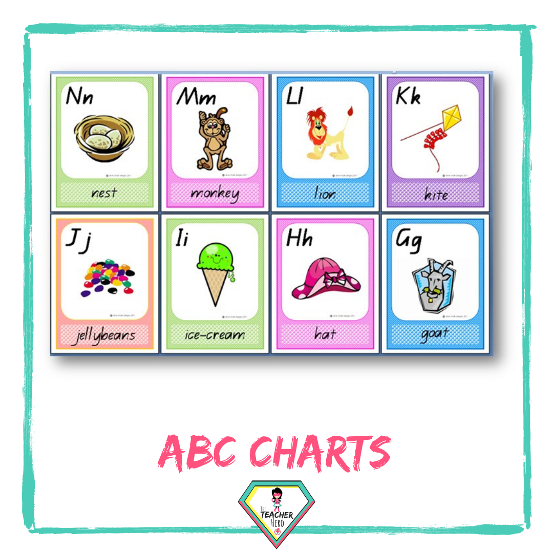 ABC Charts - The Teacher Hero