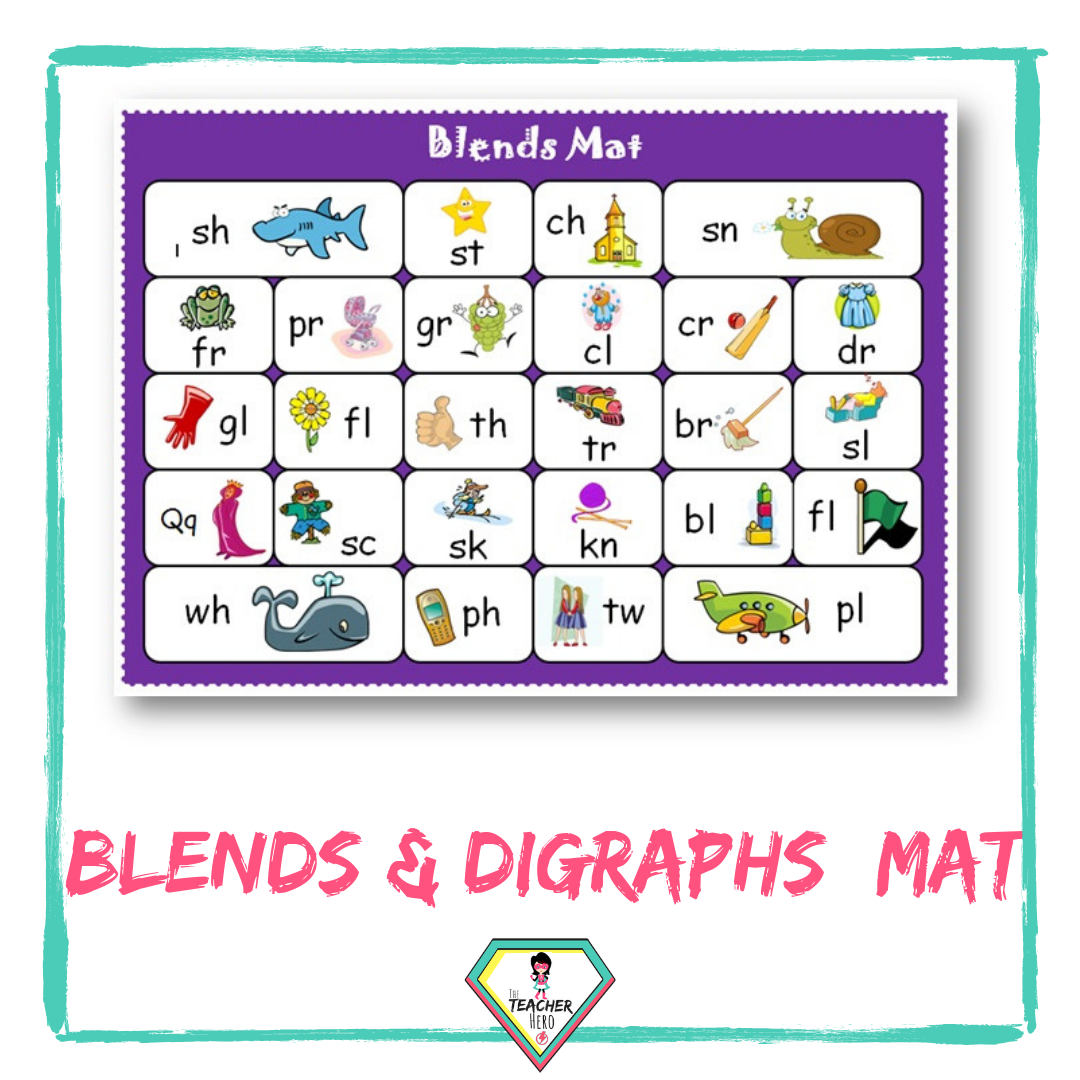 Blends & Digraphs - The Teacher Hero