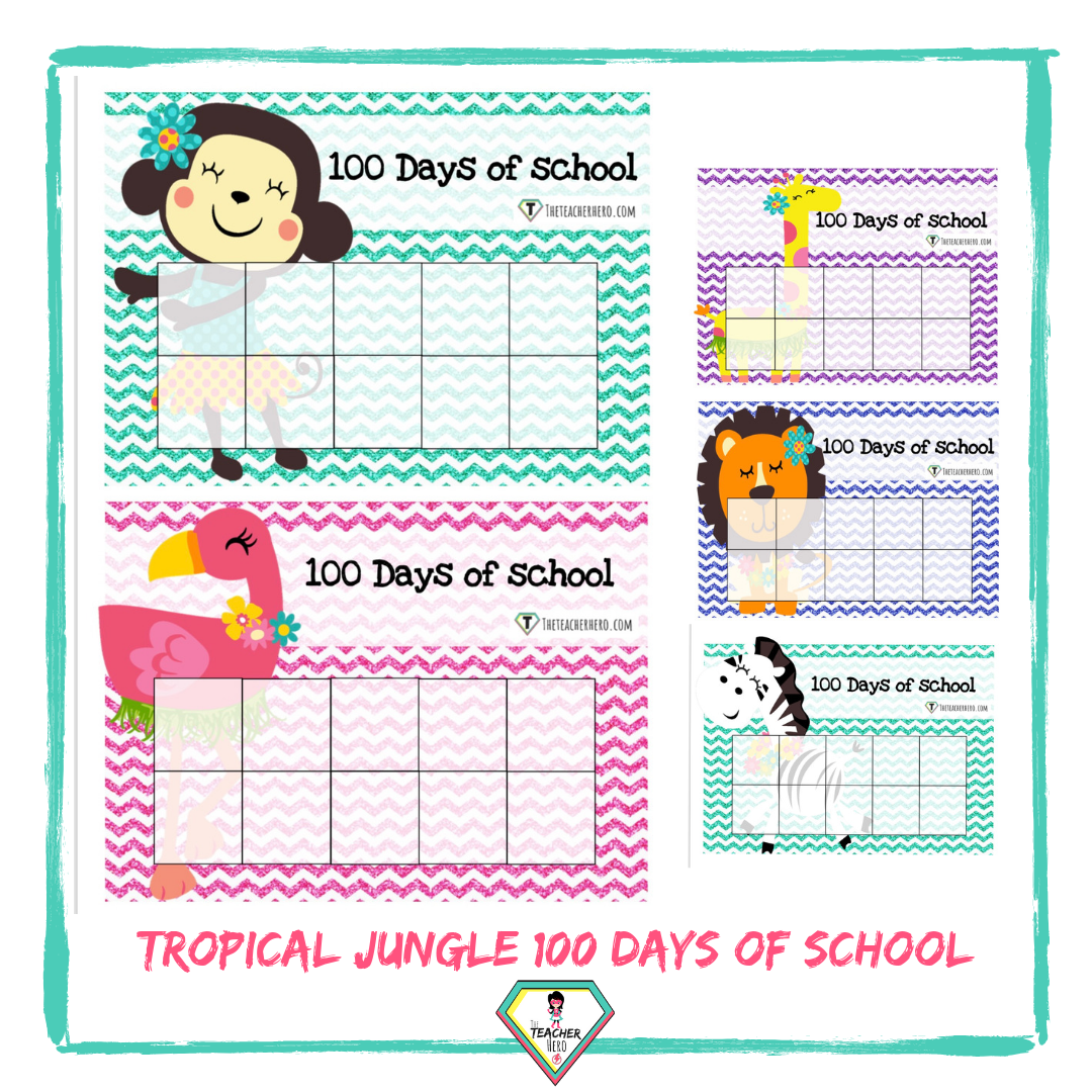 The Teacher Hero - Digital teacher resources for teachers to print and use in the classroom!