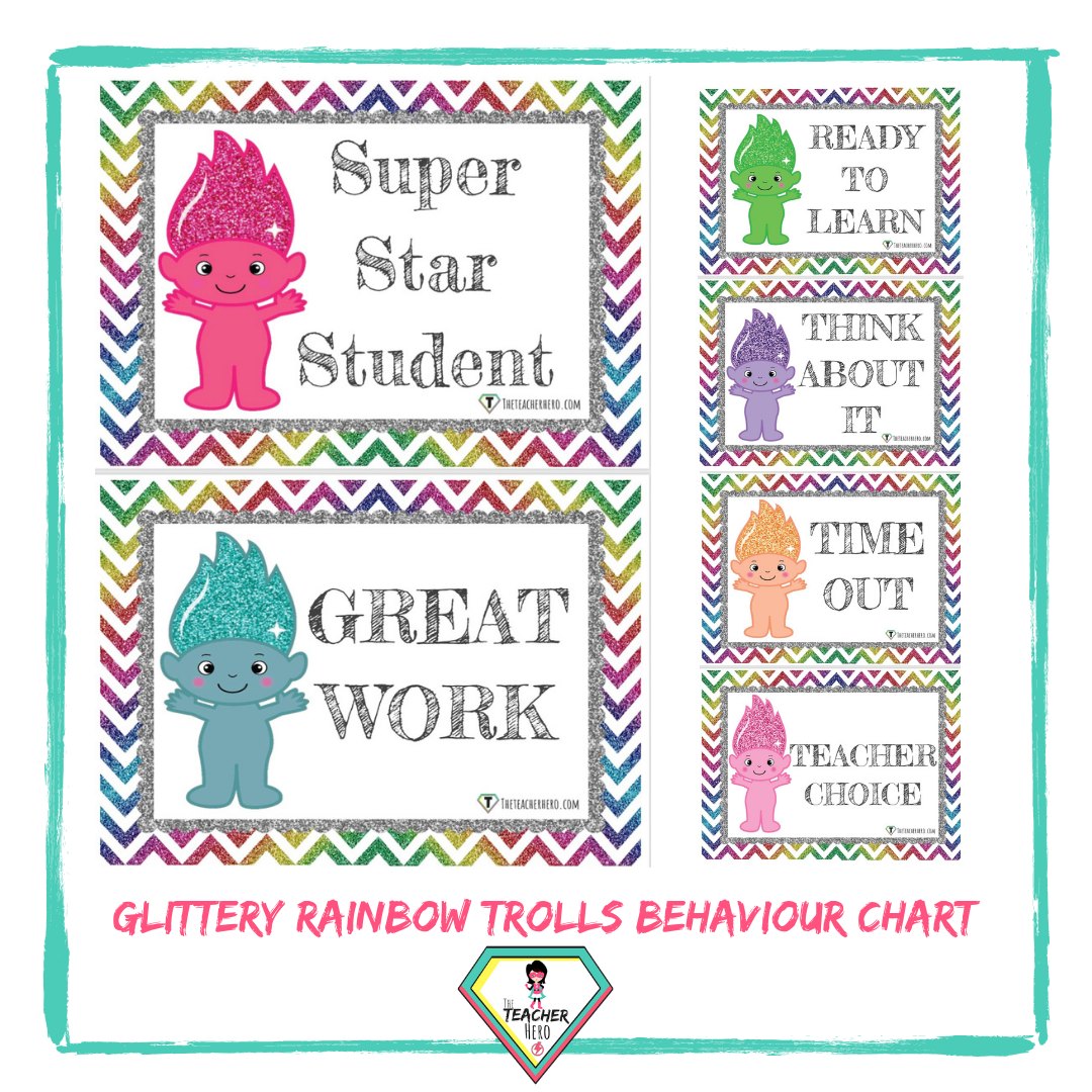 The Teacher Hero - Digital teacher resources for teachers to print and use in the classroom!