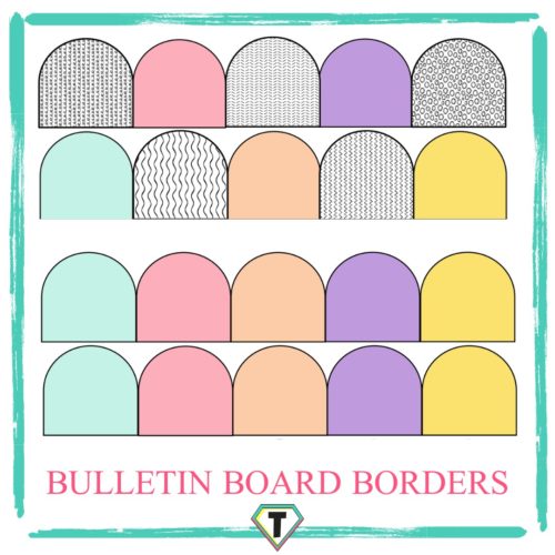 Bulletin board borders- The teacher hero- Life saving digital teacher resources for the classroom! Instant download.
