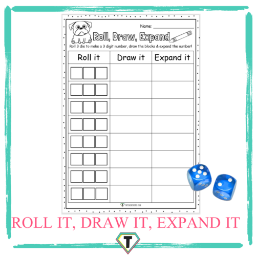 Roll it draw it expand it HTOs- The teacher hero- Life saving digital teacher resources for the classroom! Instant download.