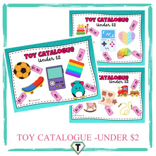 Toy catalogue cards under $2 -The Teacher Hero- Life saving digital teacher resources for the classroom! Instant download.