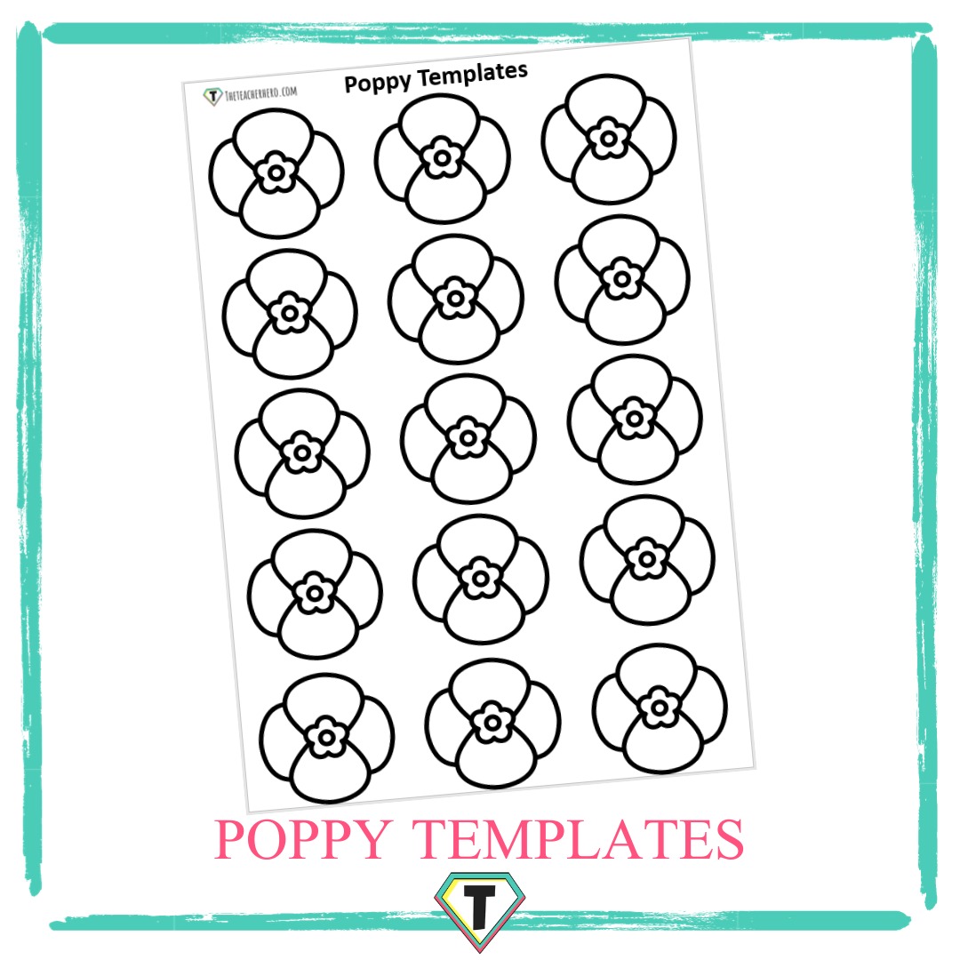 Free Printable Poppy Patterns